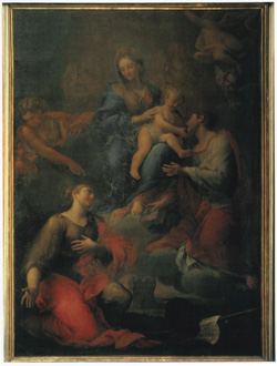 S. Boccaccini: Madonna col Bambino e le SS. Caterina da Alessandria e Barbara